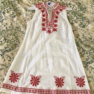 Embroidered Swimsuit Cover-Up